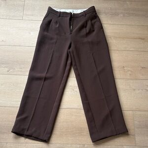 Aritzia Effortless Brown Pants